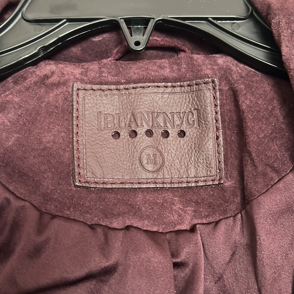NWT ~ BLANKNYC SUEDE MOTO JACKET sz M - Picture 3 of 9